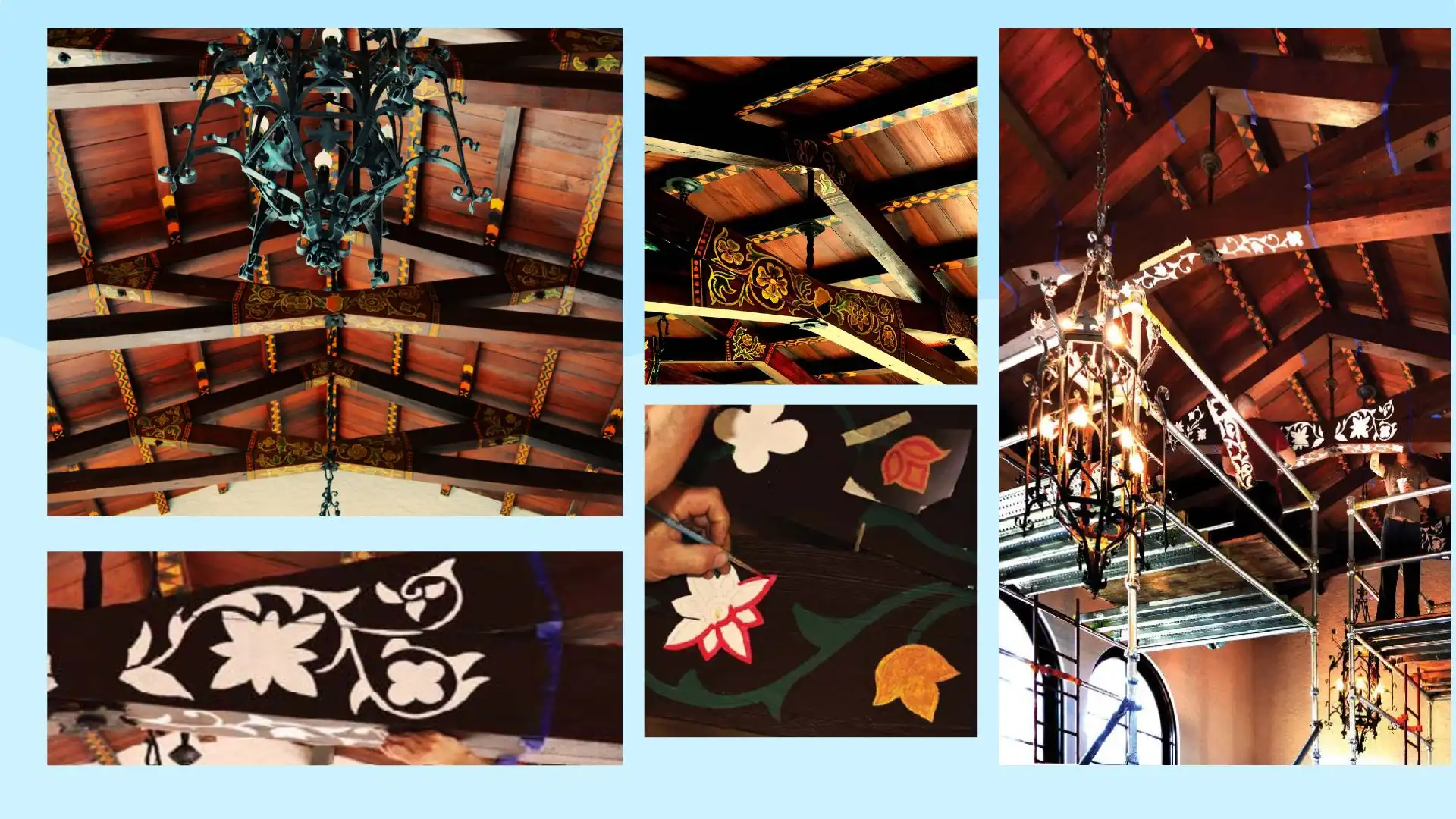 Pancoast Residence - Ceiling Restoration