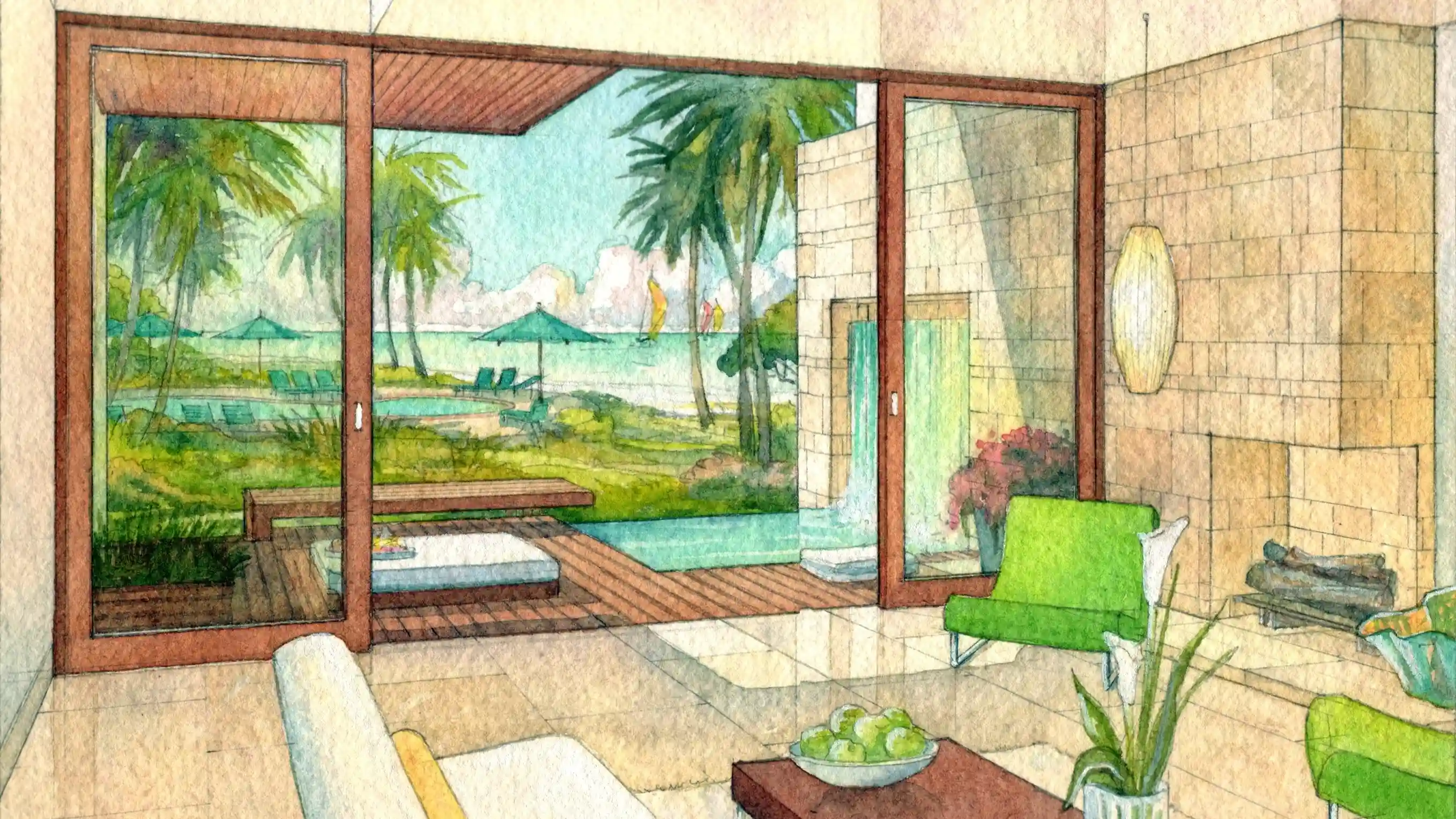 Lime Tree Bay Resort - Interiors