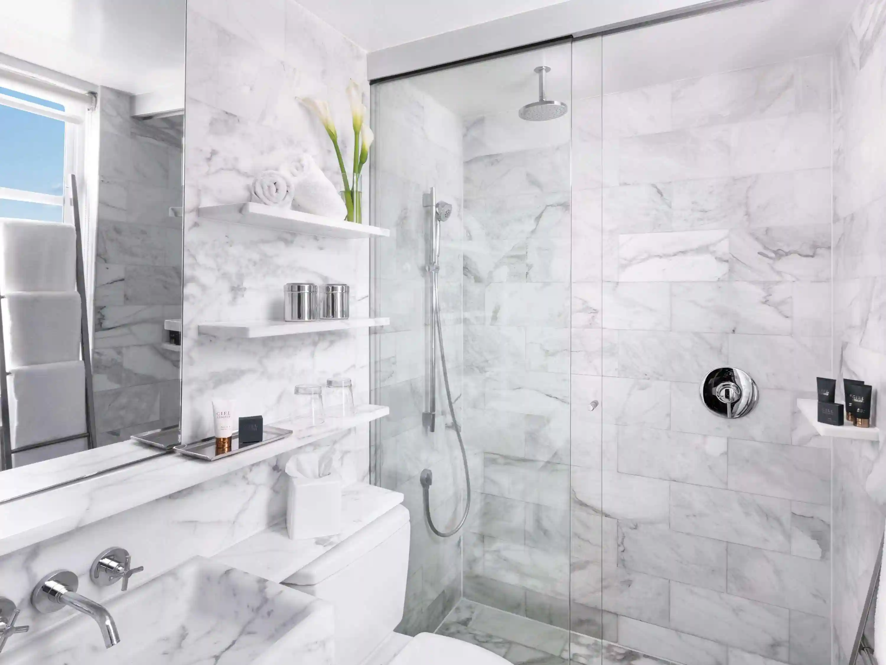 Delano Hotel Renovation - Bathroom