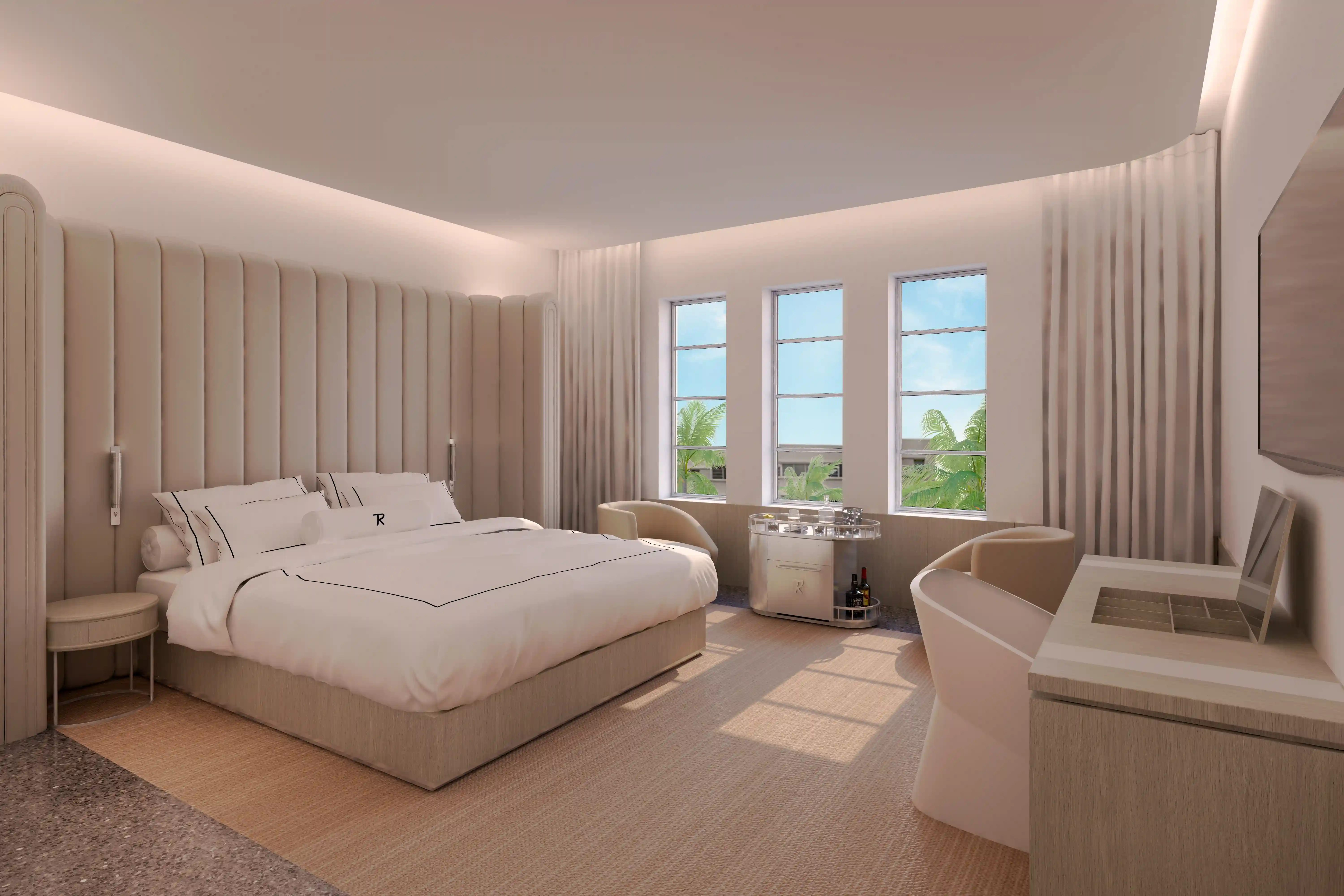 Raleigh Hotel Renovation - Guestroom