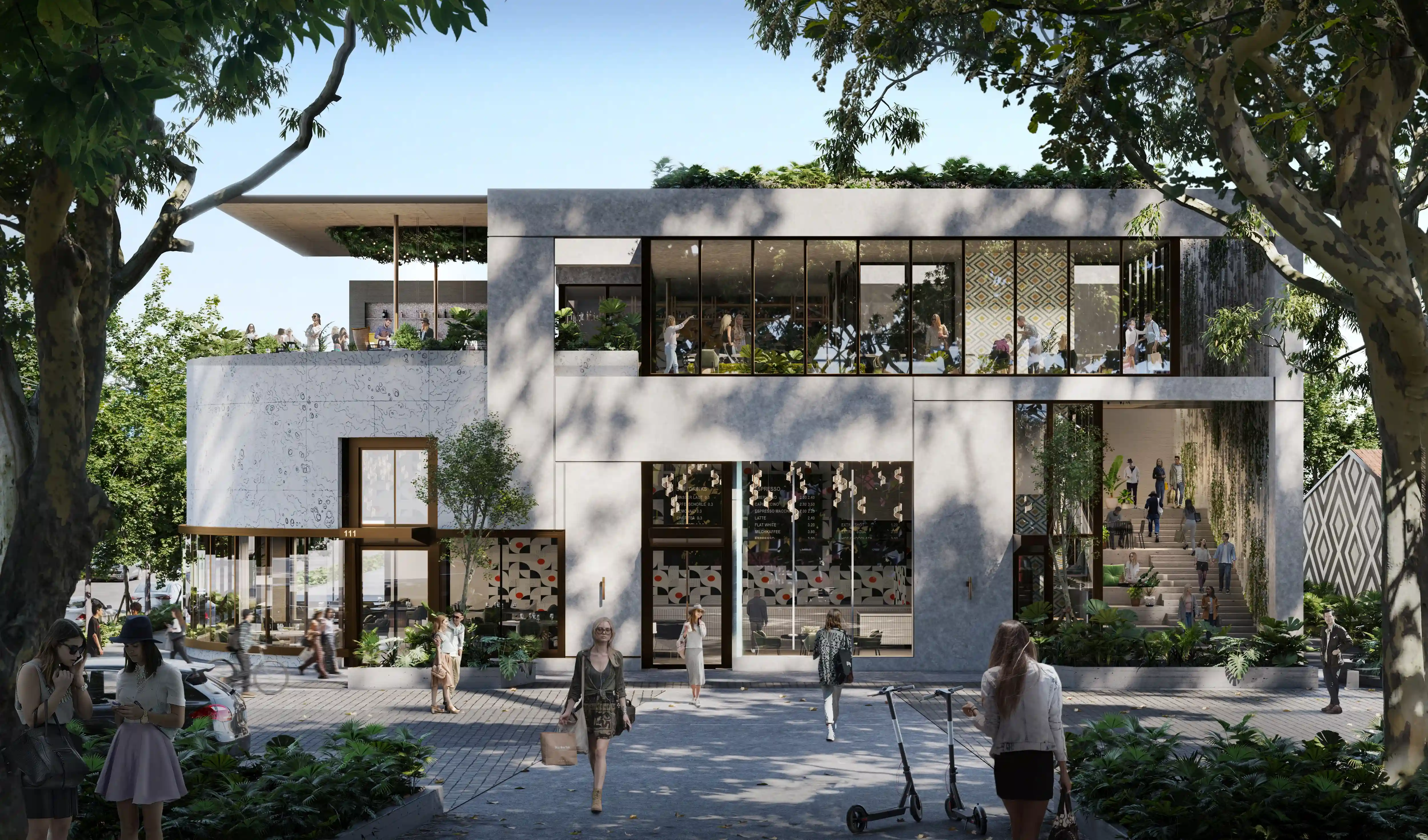 The Vessel - NW 1st Ave Facade