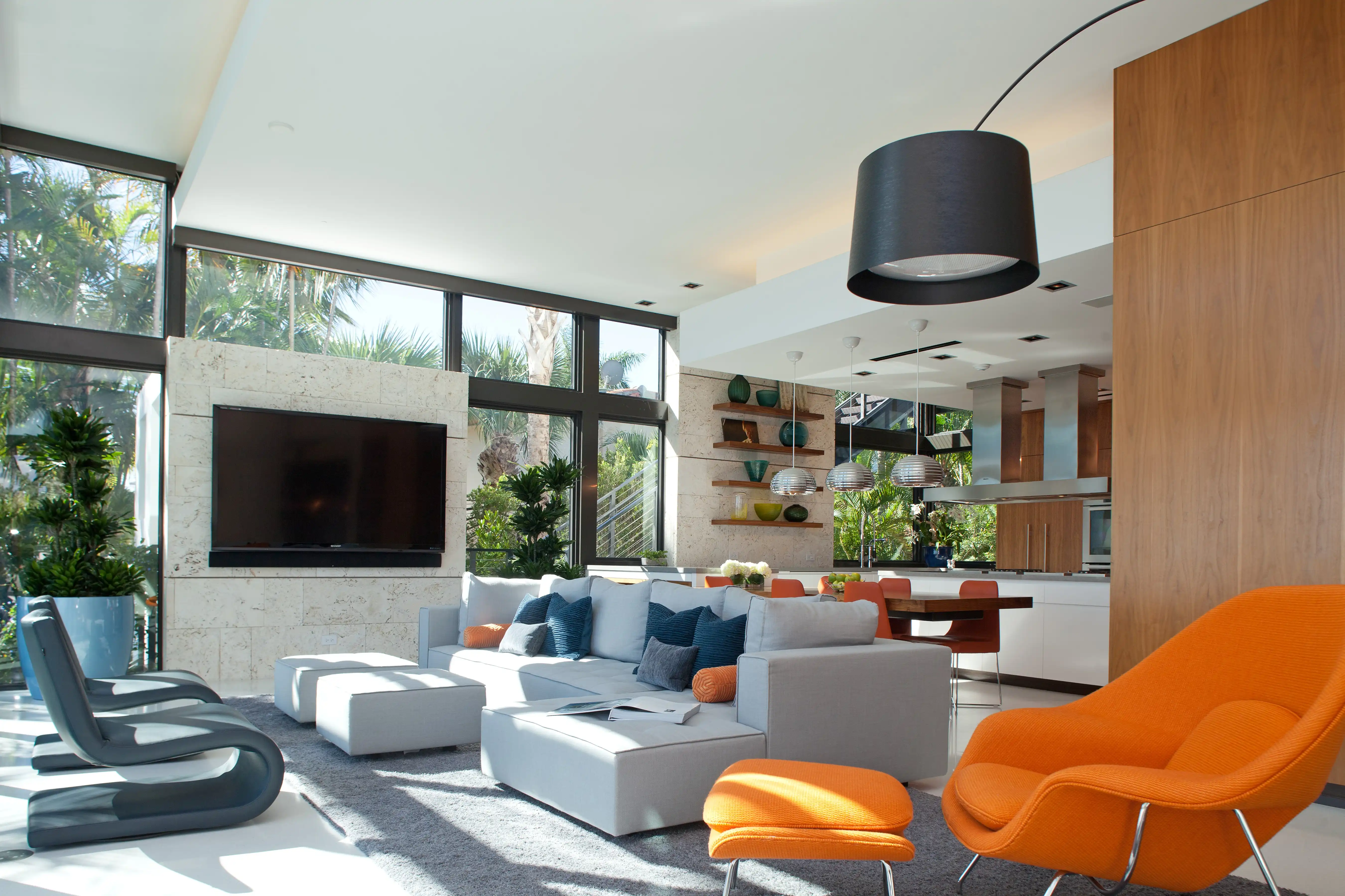 Coral Gables Interiors - Family Room