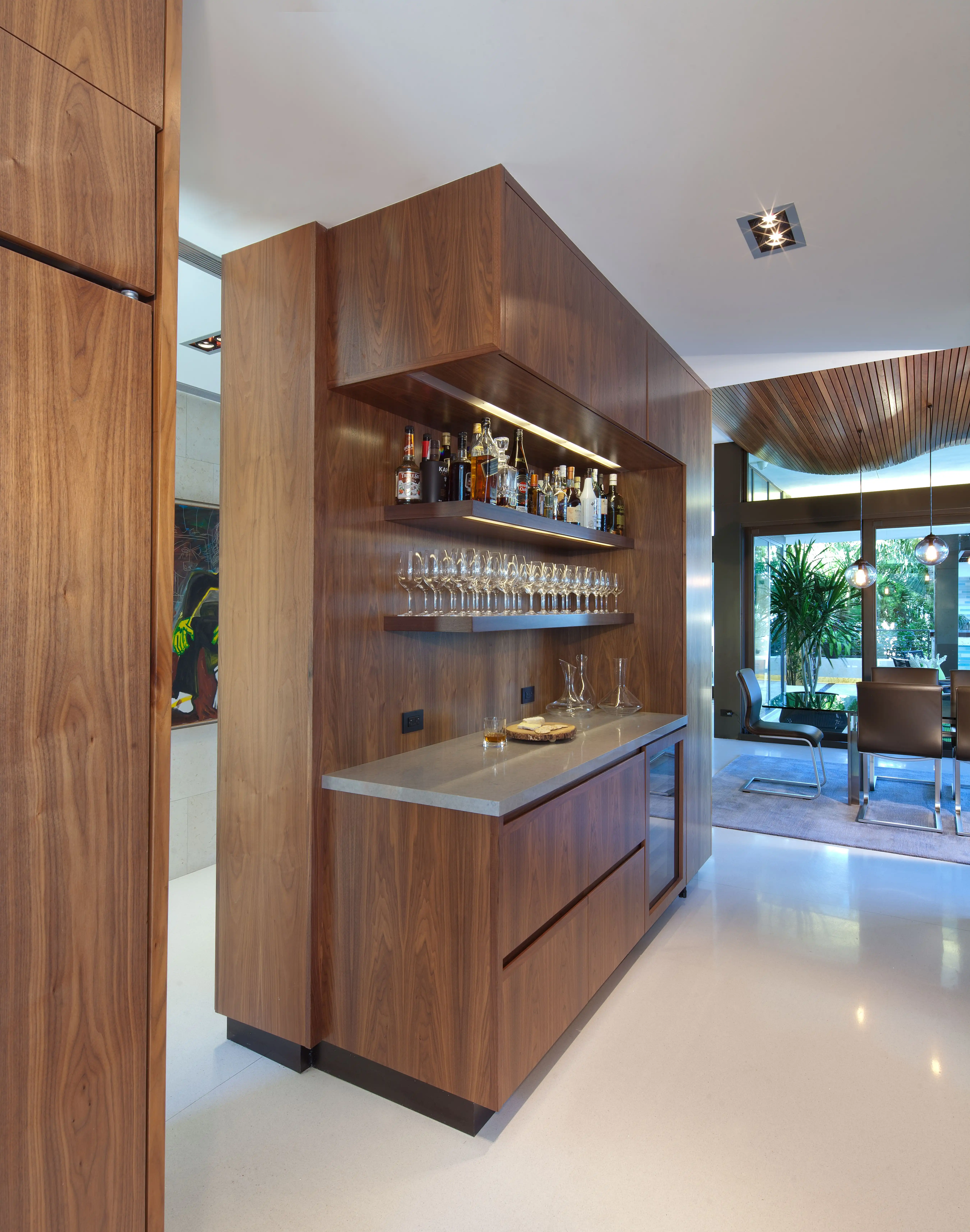 Coral Gables Interiors - Bar