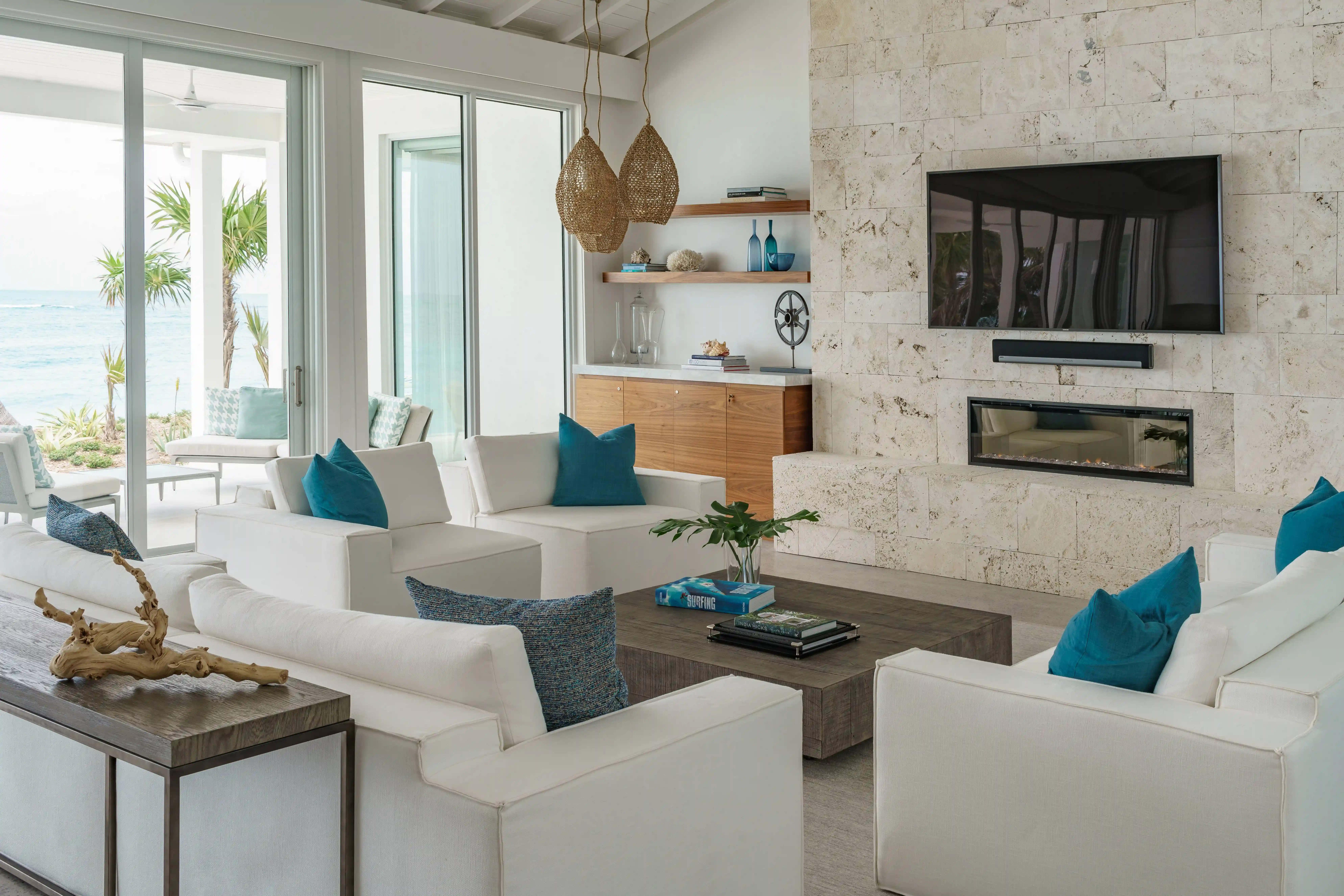 Cat Cay Interiors - Living Area