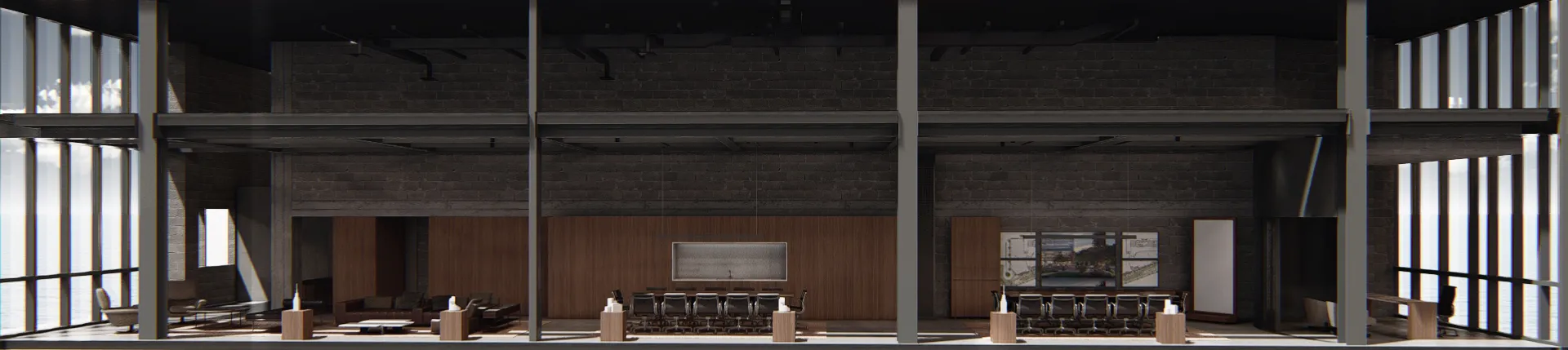 Terra Corporate Offices - Cross-Section