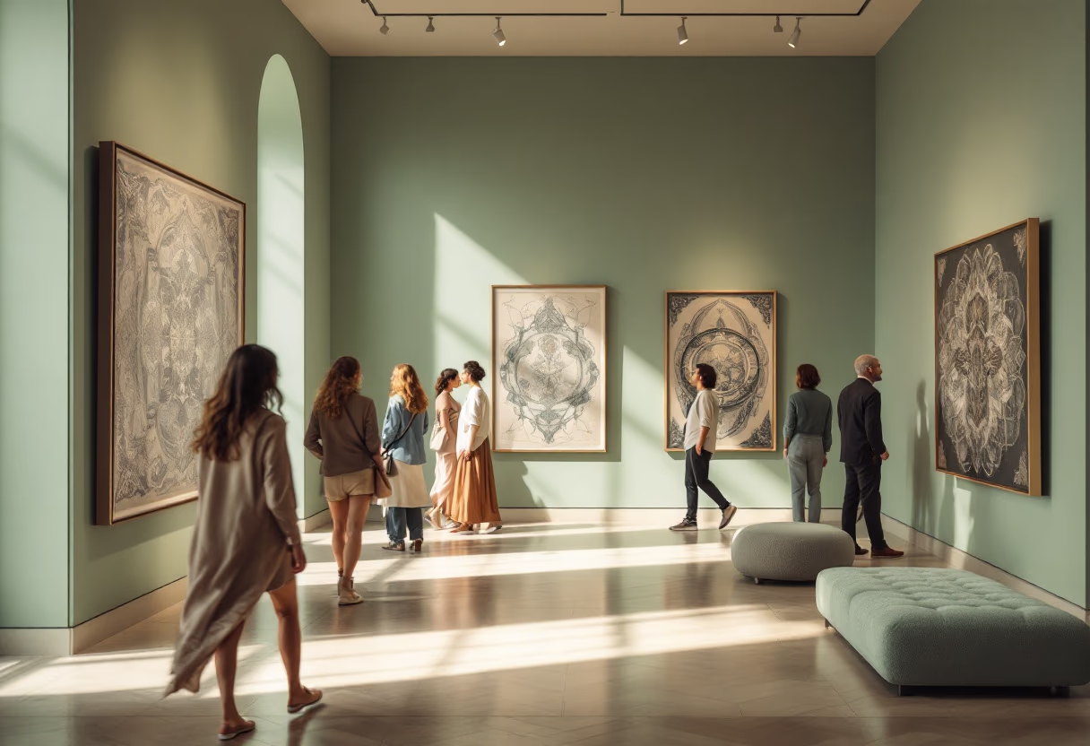 image of gallery interior (for an art gallery)