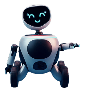 Rightcharge road robot pointing 