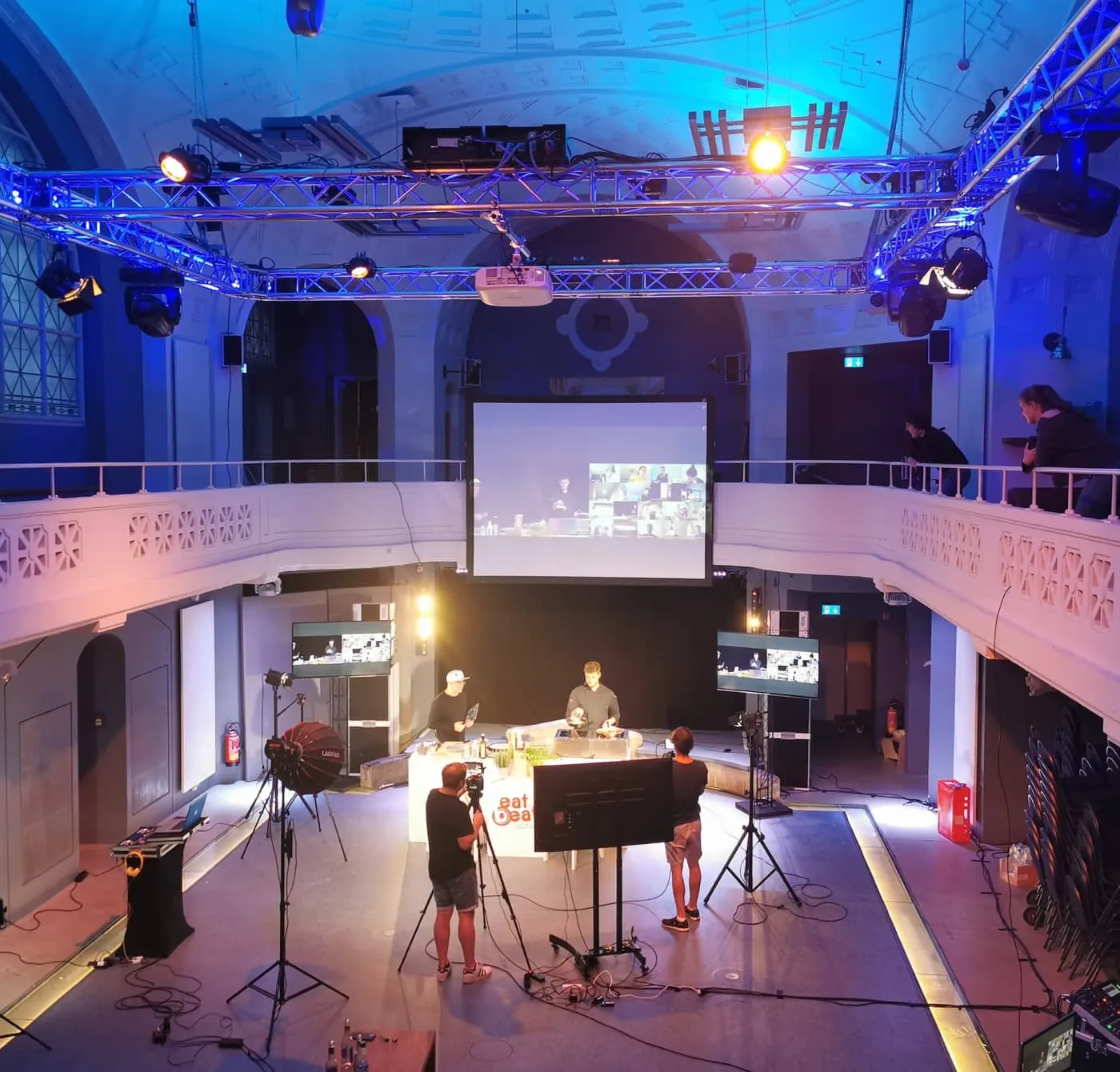 Hybdrid Events im Frauenbad Heidelberg