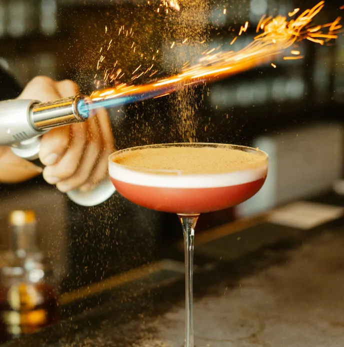 Exclusive Cocktails of the Bar Catering of the Schilling Roofbar