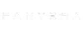 Pantera logo in white text on a black background.