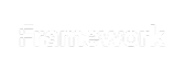 White text reading 'Framework' on a black background.