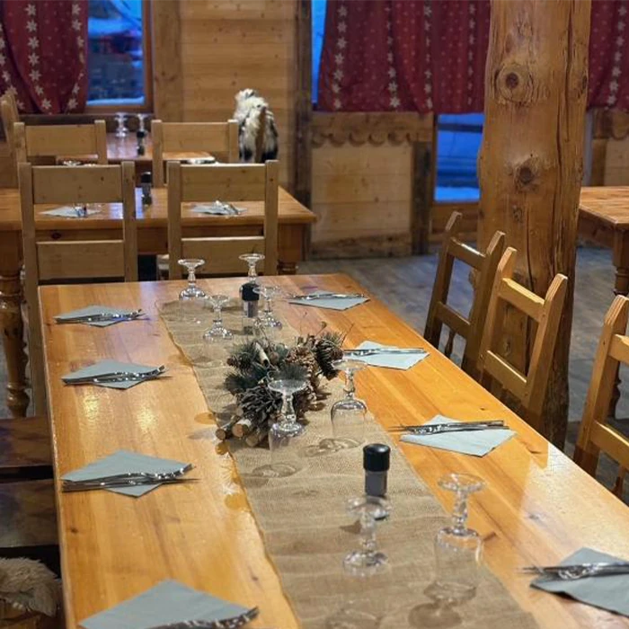 restaurant residence alpina à Tignes
