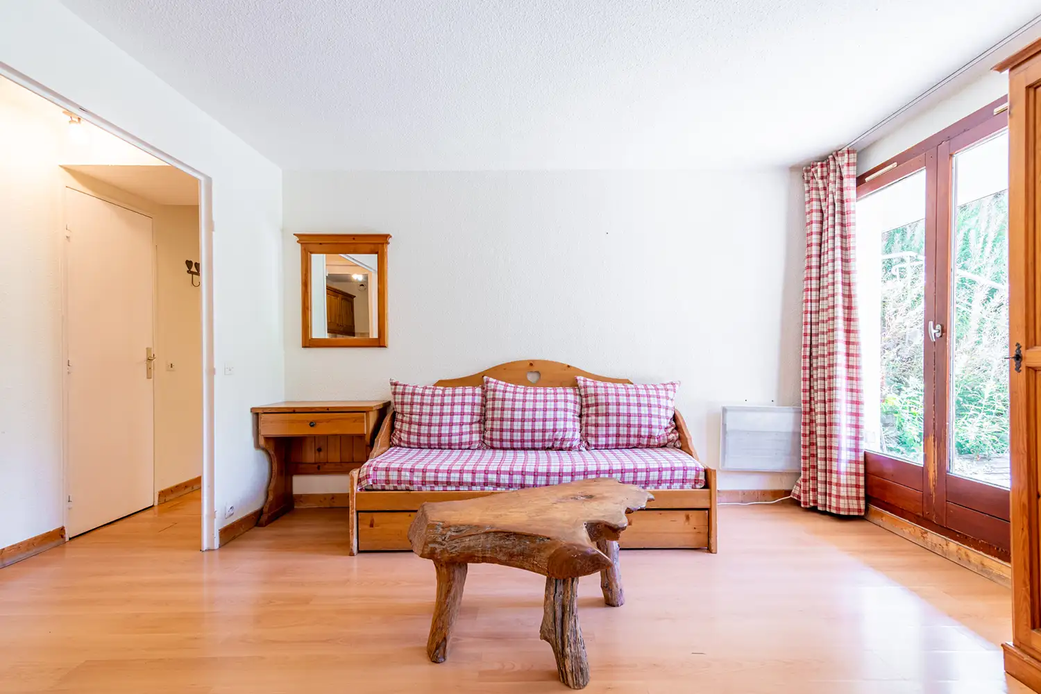 Salon appartement à tignes