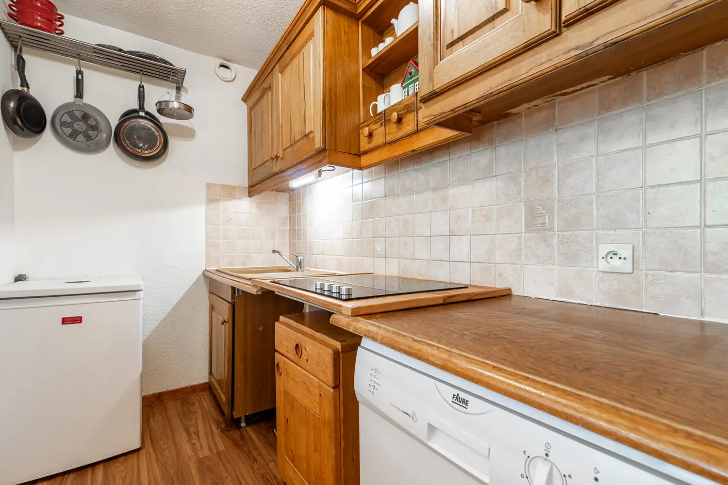 Cuisine appartement à louer à tignes
