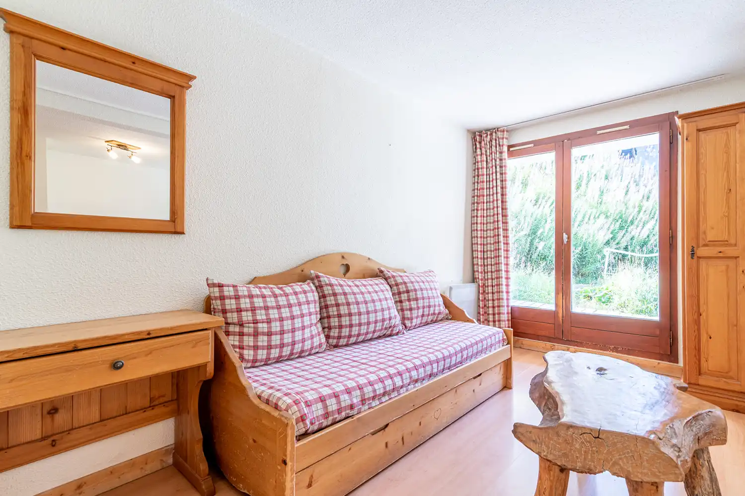 Salon appartement à tignes