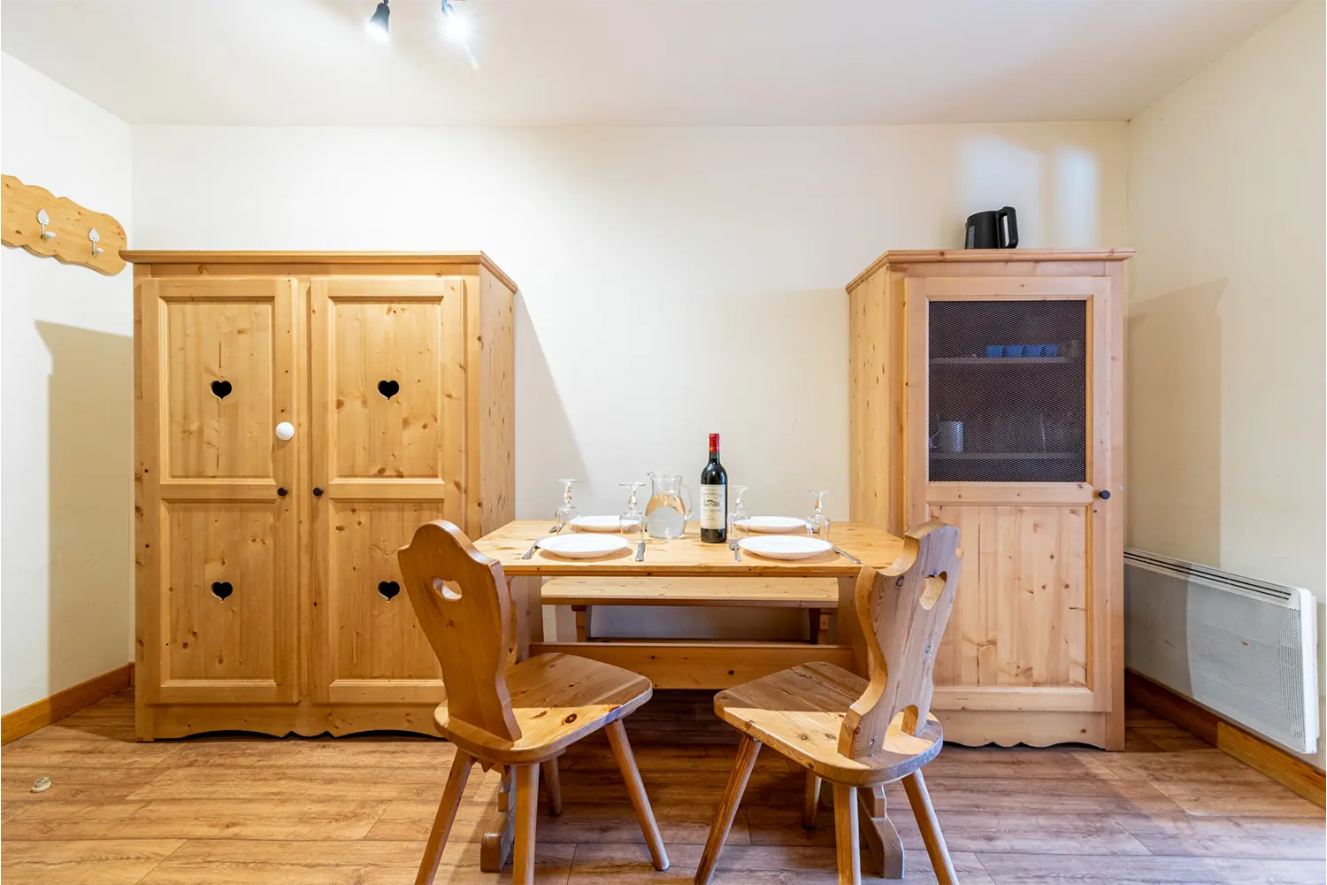Coin repas appartement à tignes