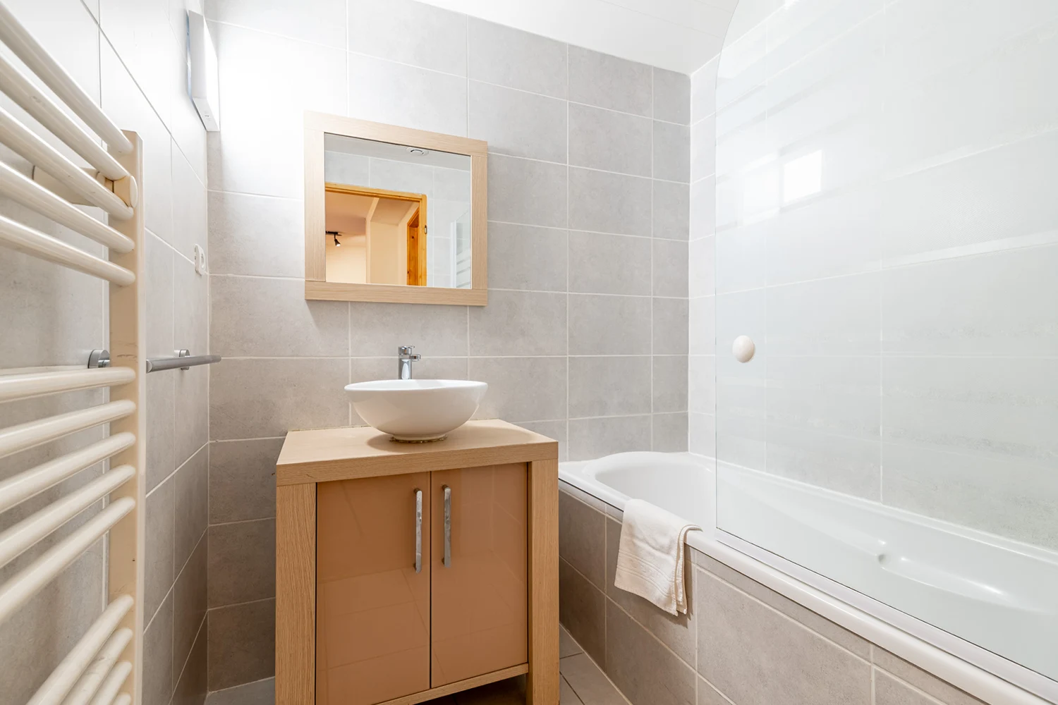 Salle de bain appartement à tignes