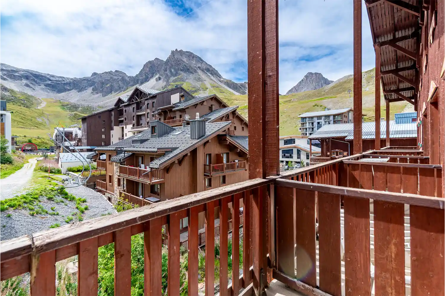 Balcon studio tignes