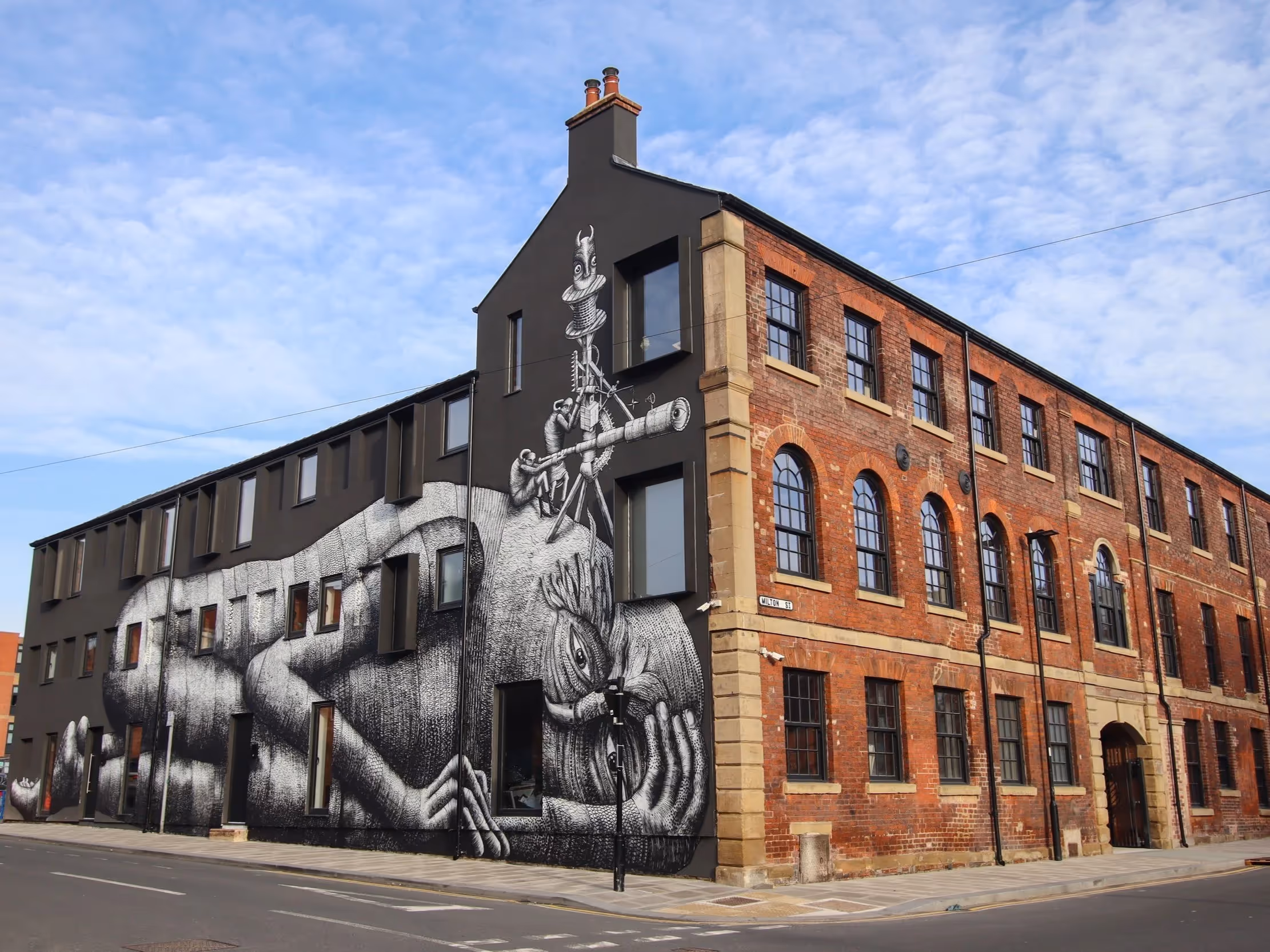 Eyewitness Works mural