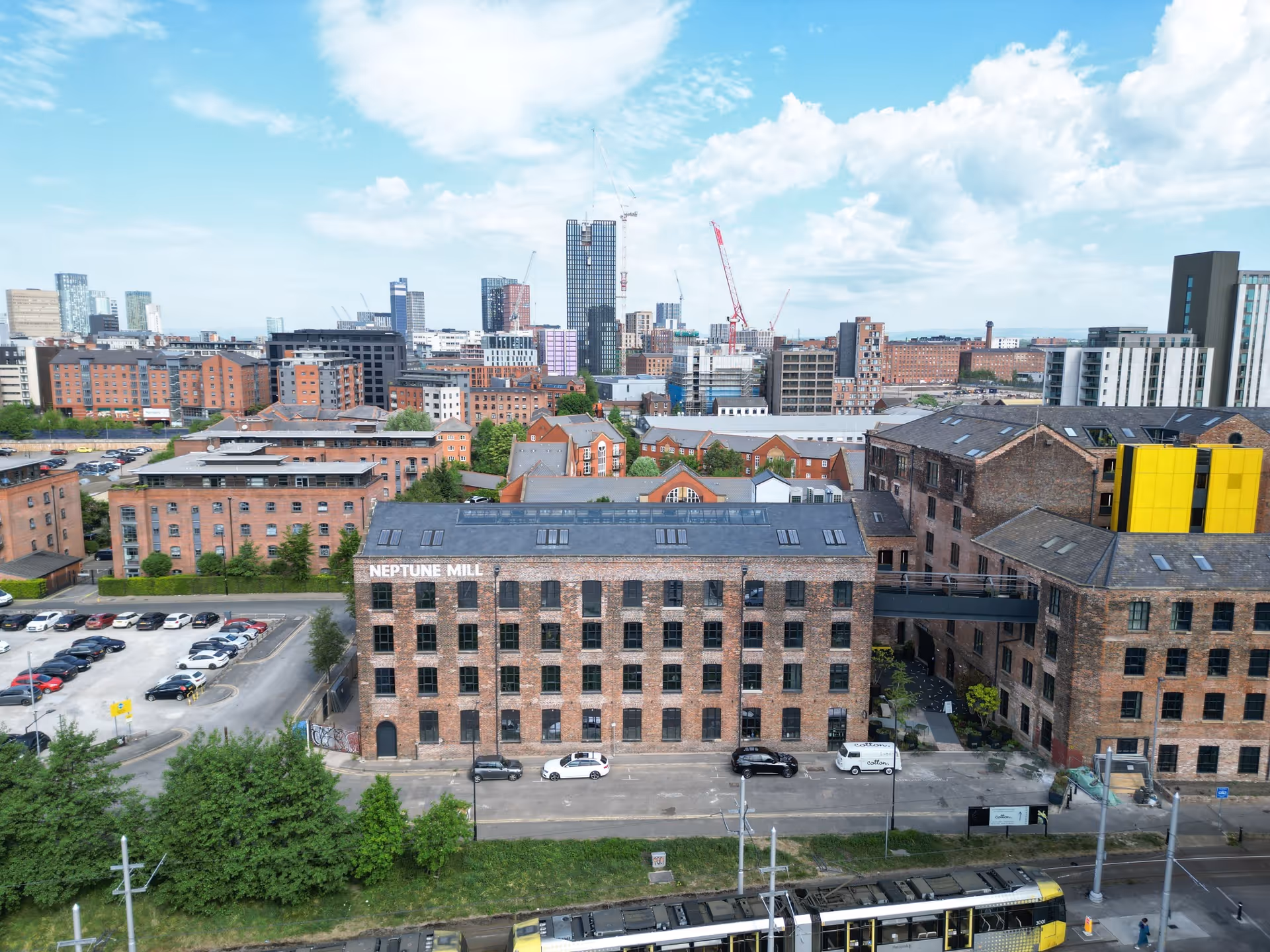 Outside Neptune Mill by Capital&Centric