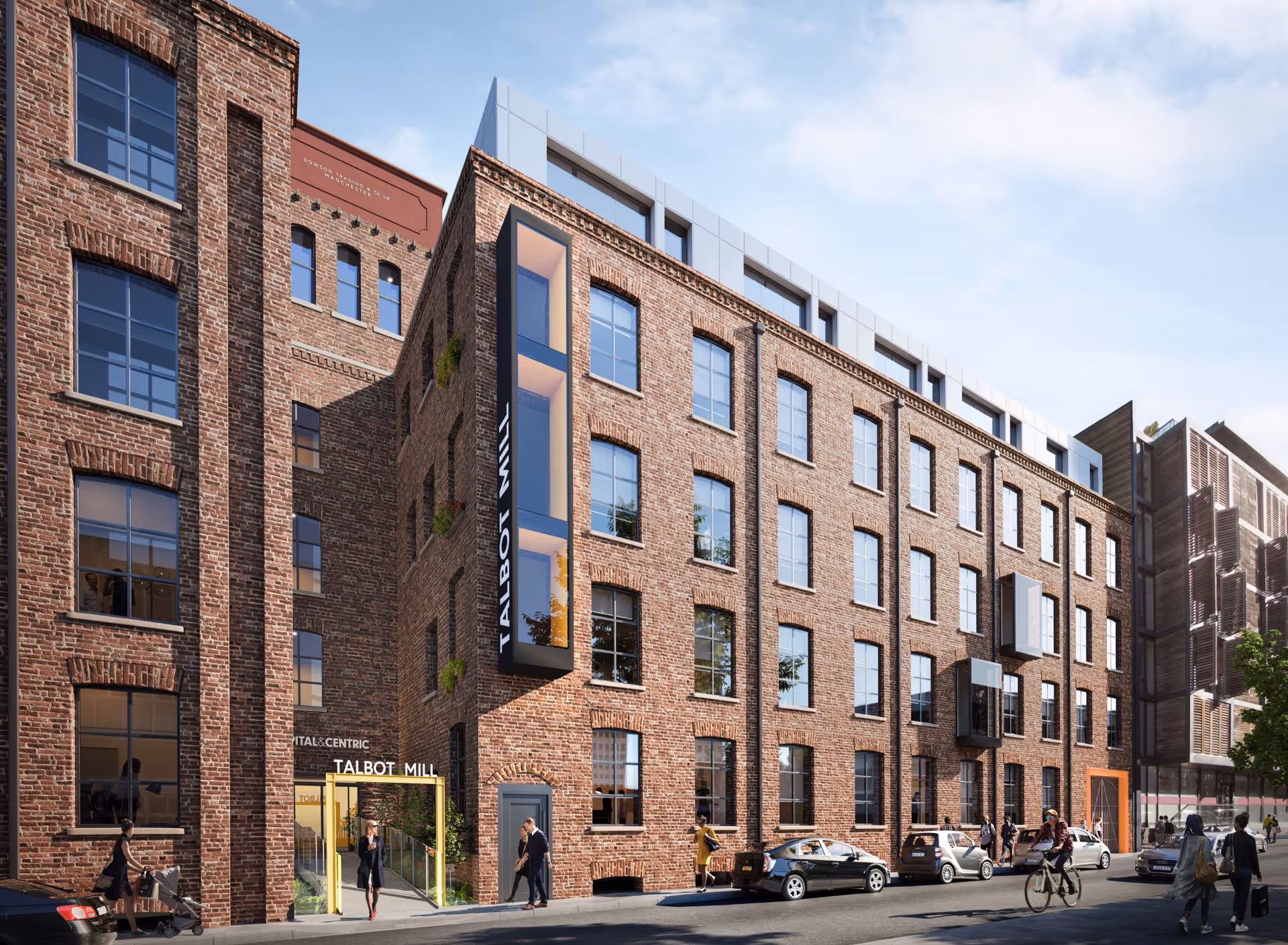 Talbot Mill in Manchester