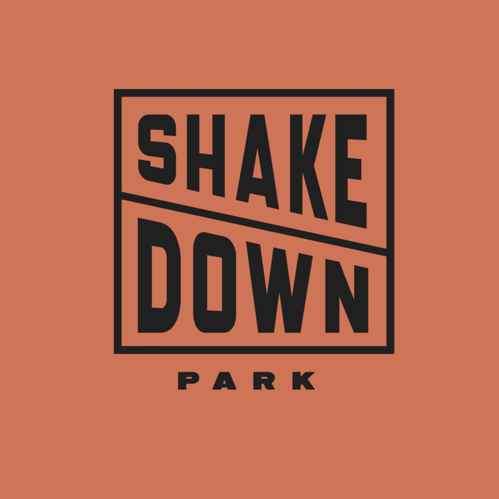 Shakedown Parkin logo