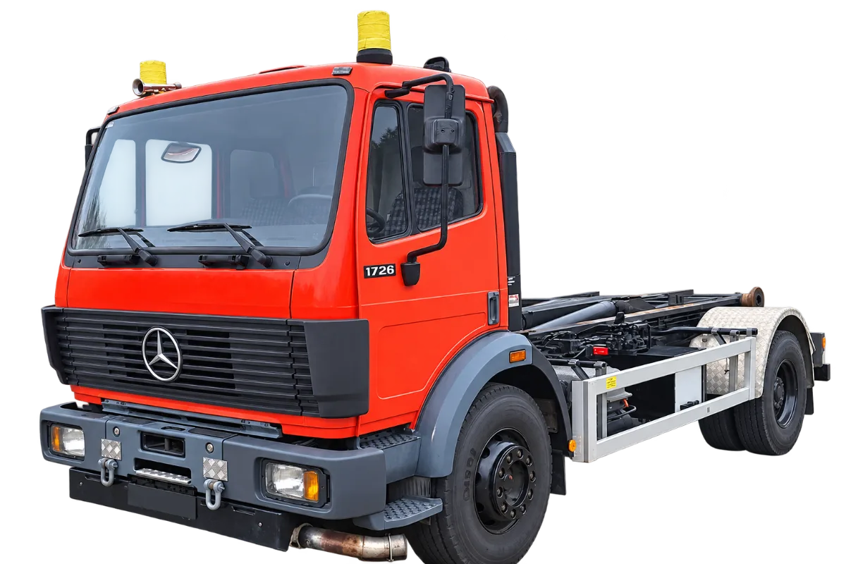 Mercedes-Benz 1726 Abrollkipper – LKW ins Ausland verkaufen