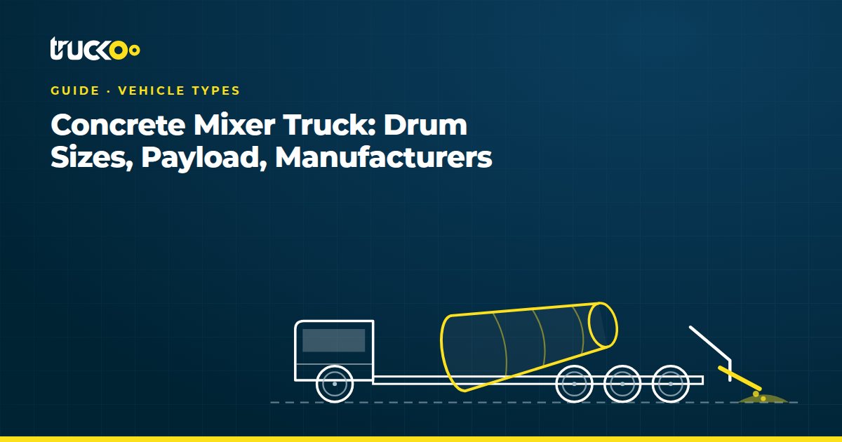 Concrete Mixer Truck: Drum Sizes, Payload, Manufacturers