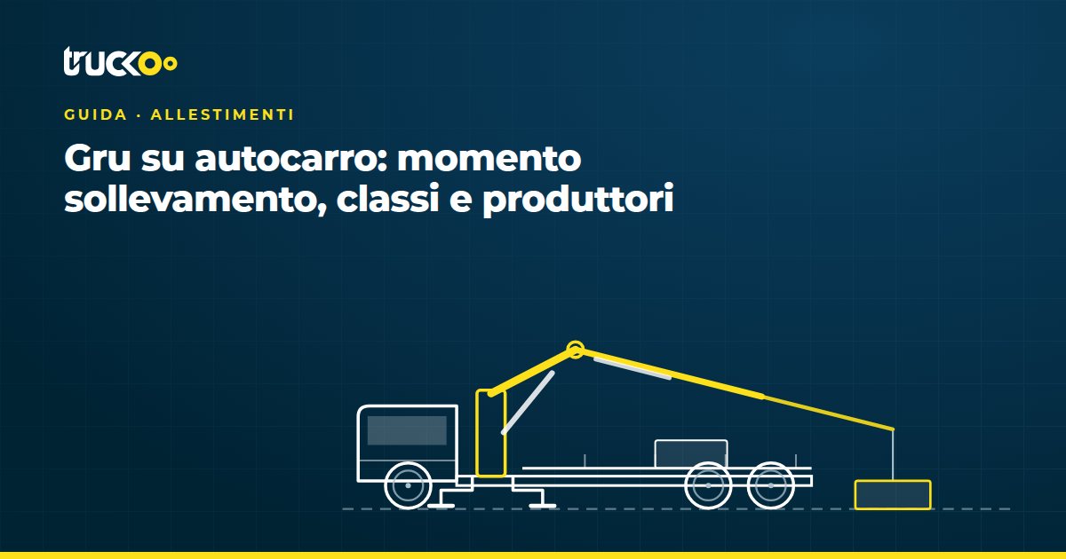 Gru su autocarro: momento sollevamento, classi e produttori