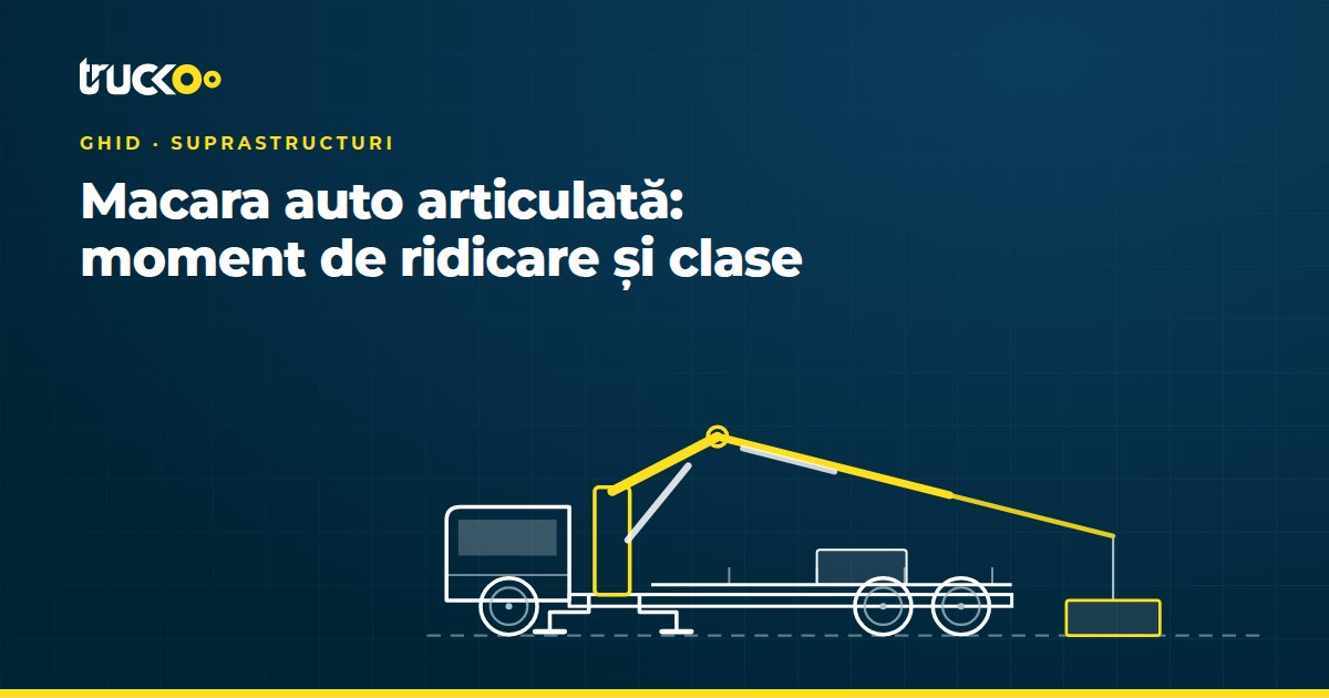 Macara auto articulată: moment de ridicare și clase