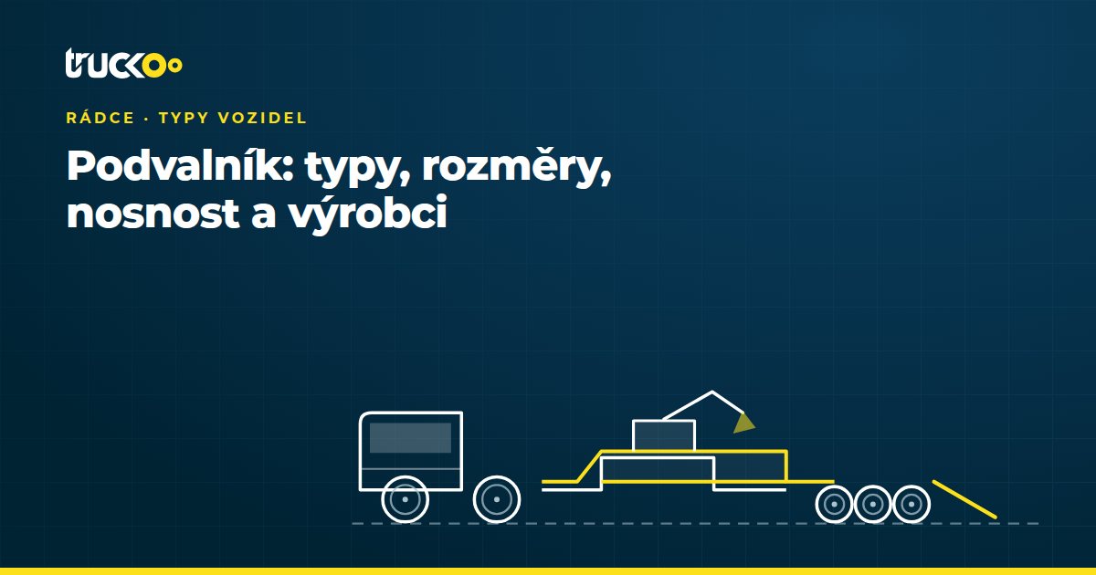 Podvalník: typy, rozměry, nosnost a výrobci