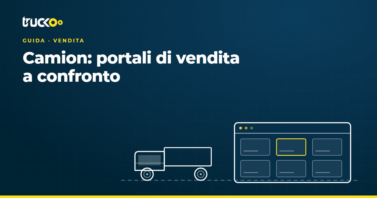 Camion: portali di vendita a confronto