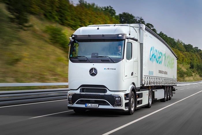 Mercedes-Benz eActros 600 – vânzarea unui camion electric prin truckoo