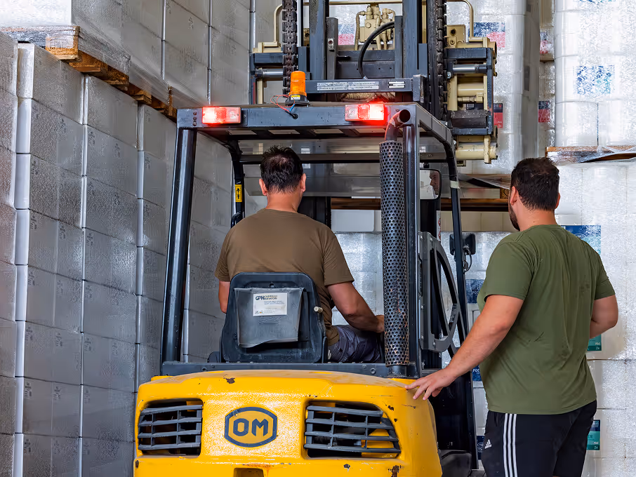 Center Paper - Logistika u tvornici papira u Istri, Novigrad, Hrvatska, EU