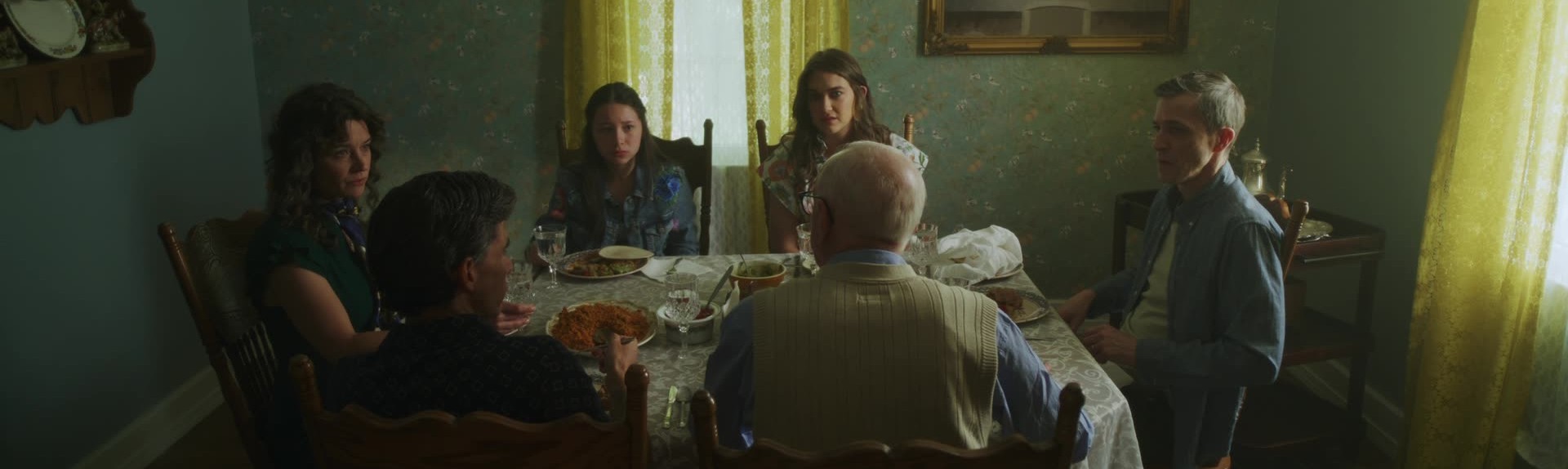 image of a film production set outdoors