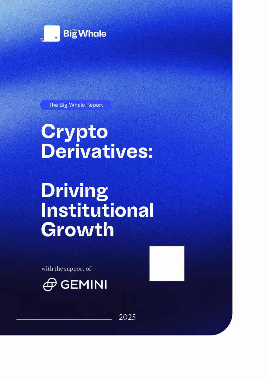 Crypto derivatives, at the heart of institutional growth
