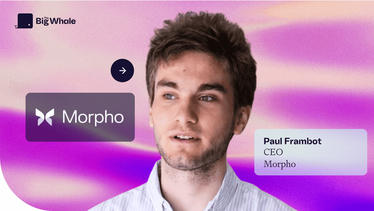 Paul Frambot (Morpho): "People in AI are a thousand times more bullish on crypto than crypto people themselves"