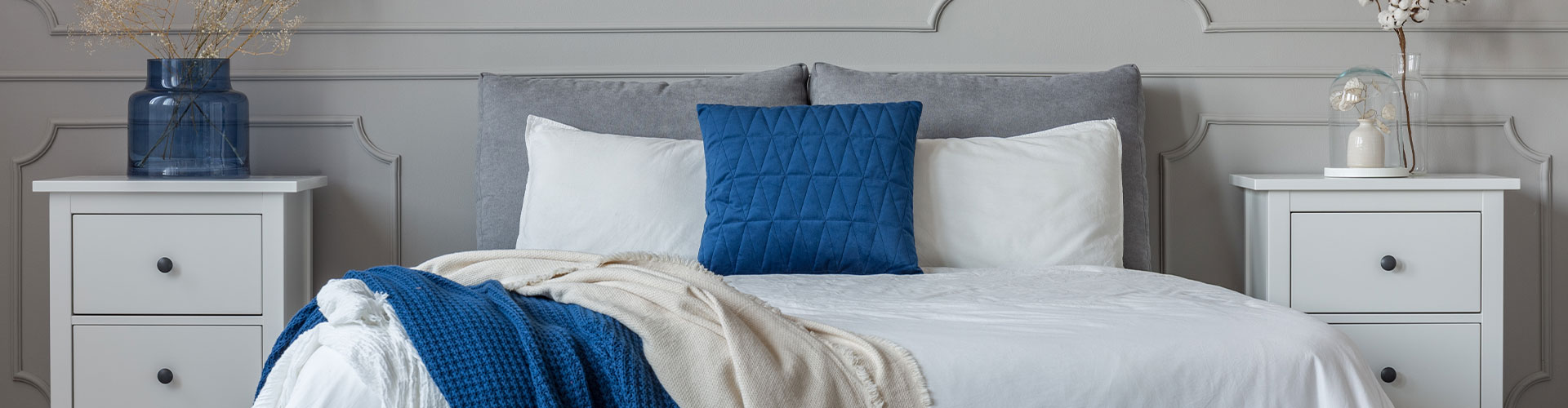 mattress in a bedroom
