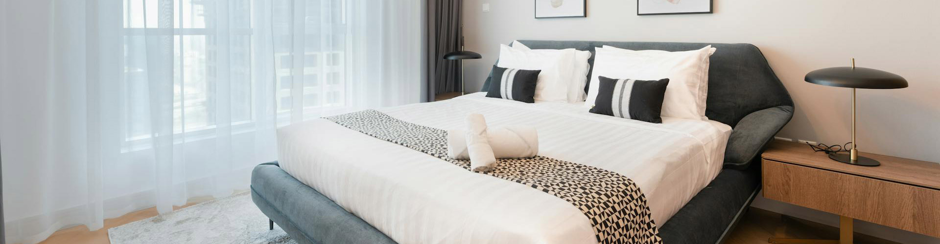 mattress in a bedroom
