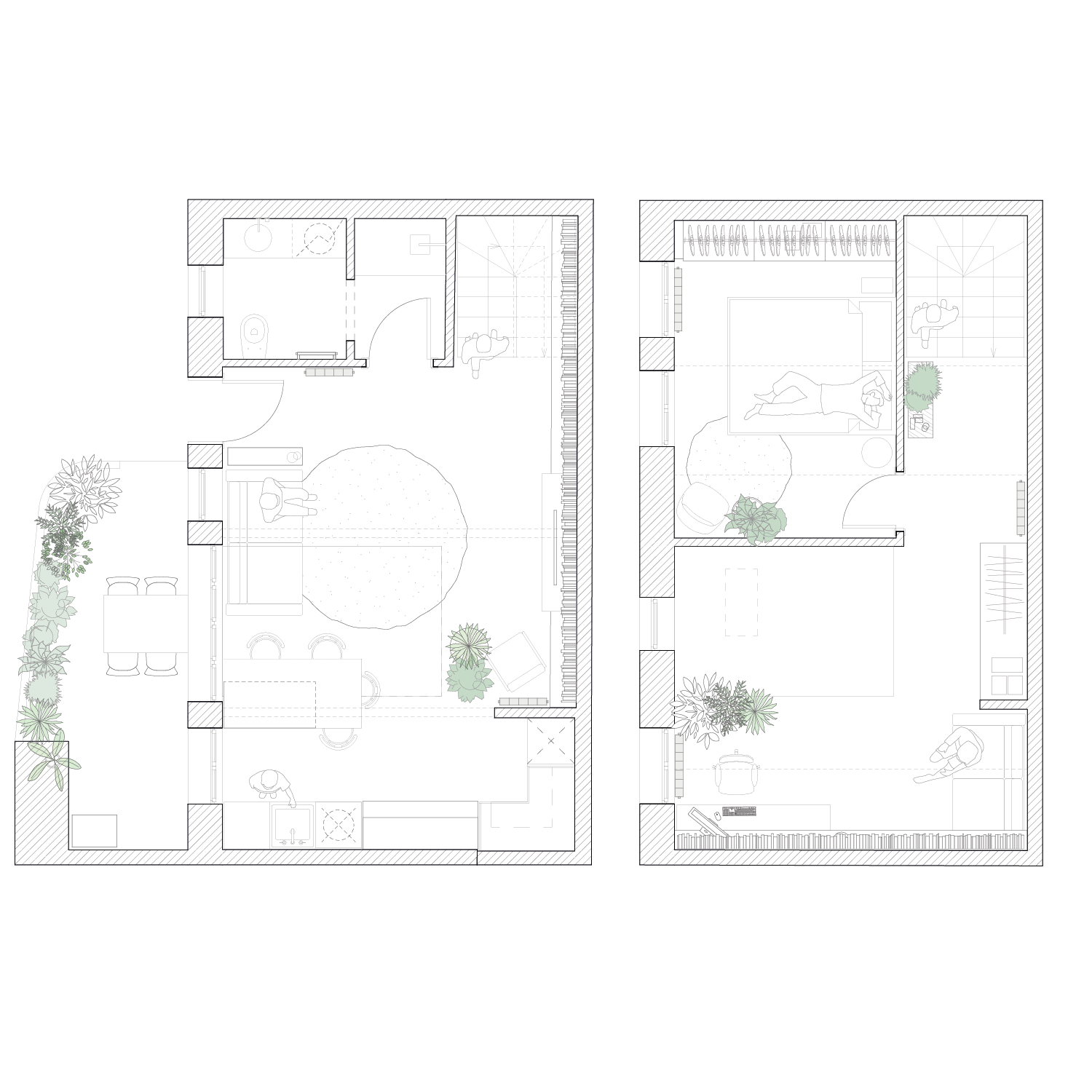 Piantina progetto di architettura De Architects