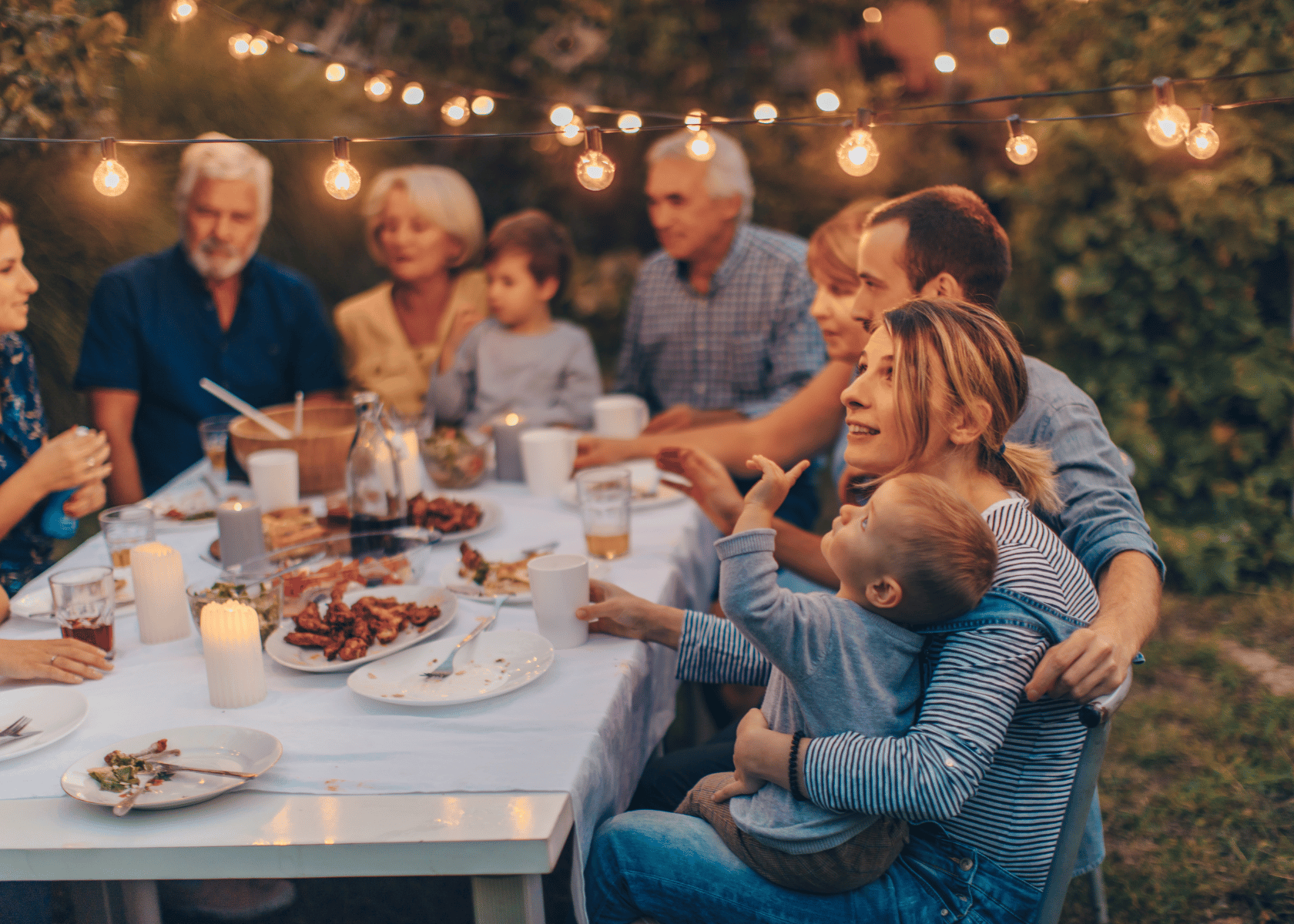 A family that is covered with life insurance