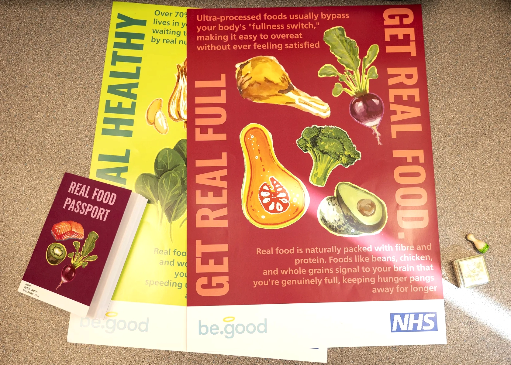 Food passport and table