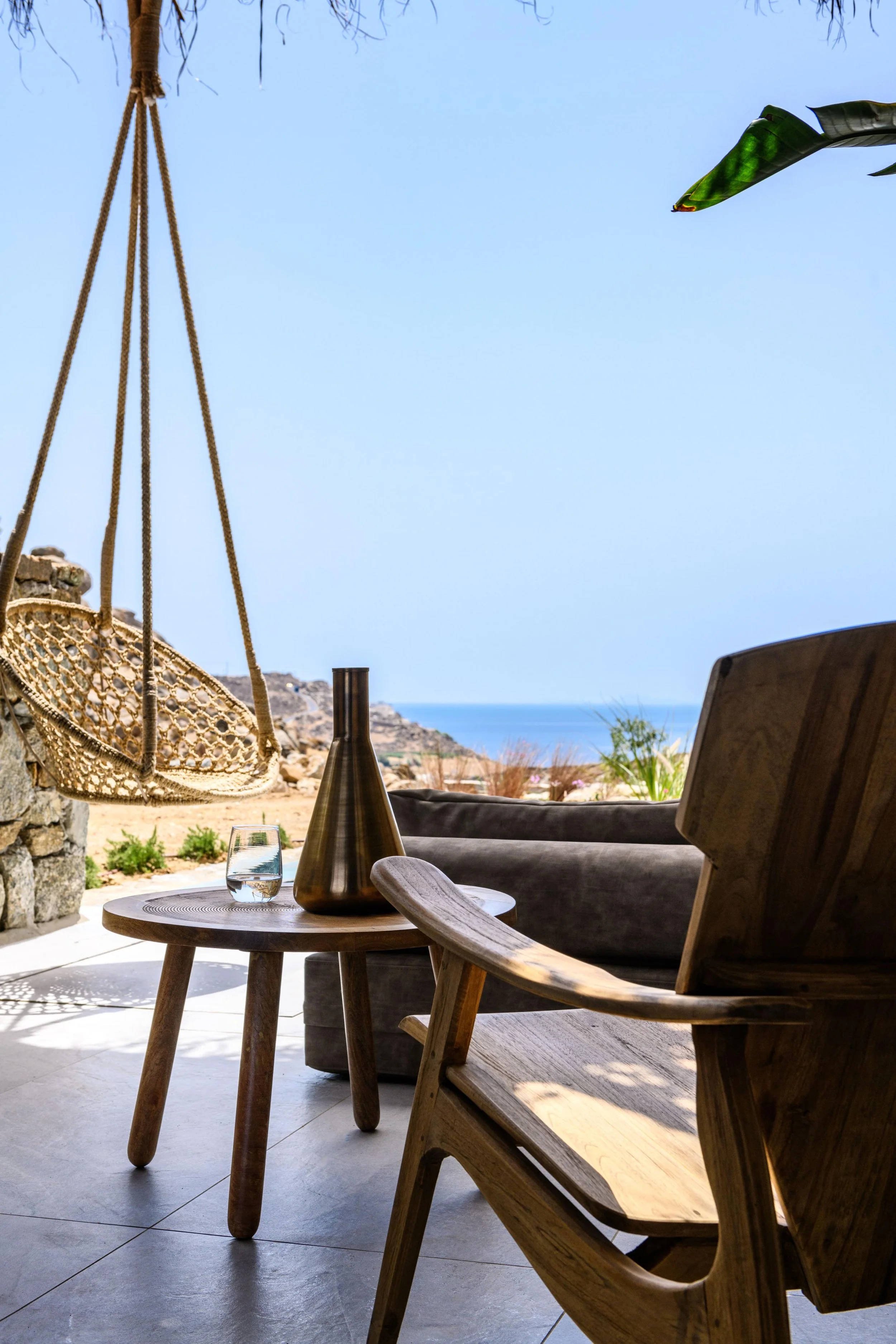 Honeymoon Suite with Private Pool - Terrace with view