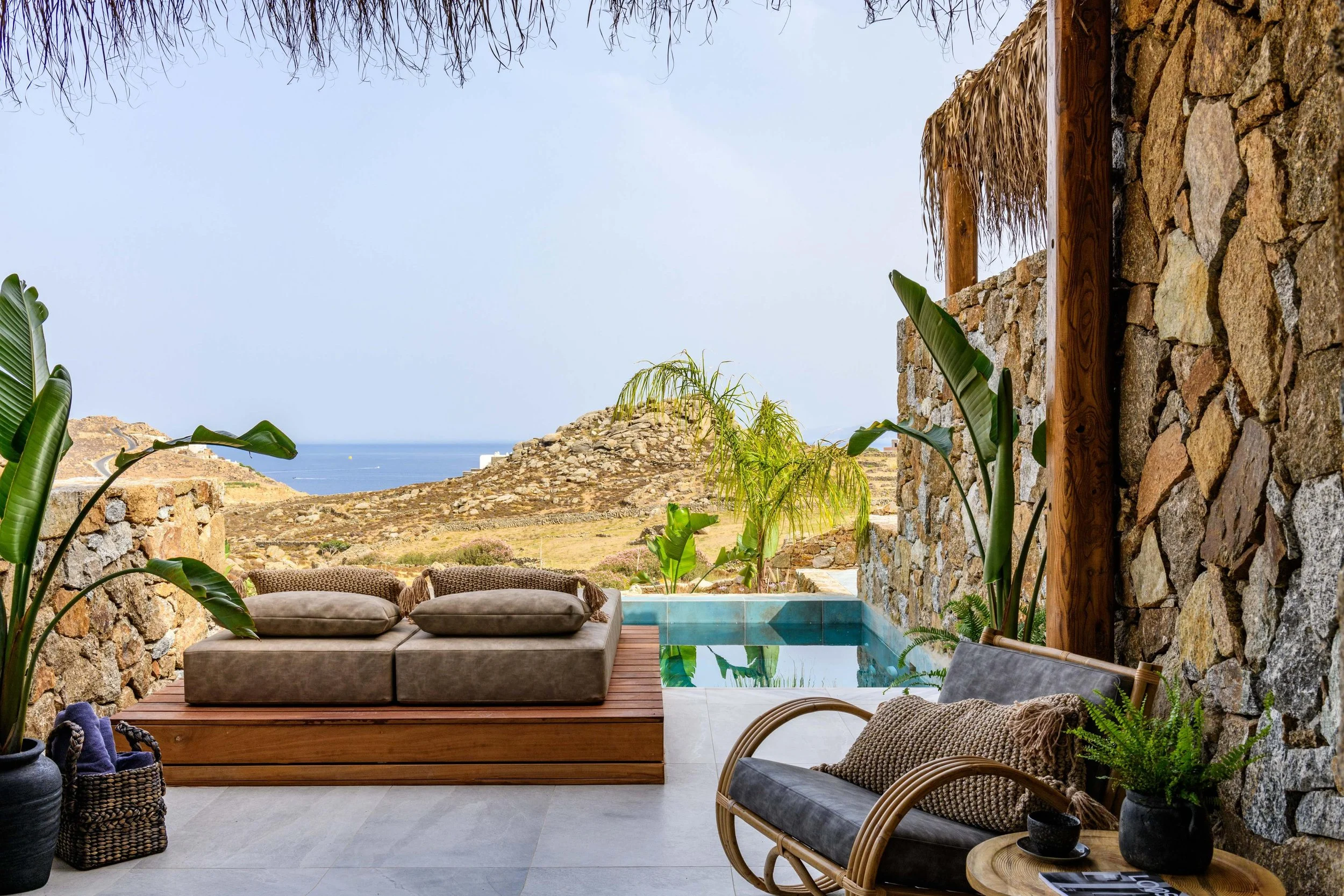 Honeymoon Suite with Private Pool - Pool with view