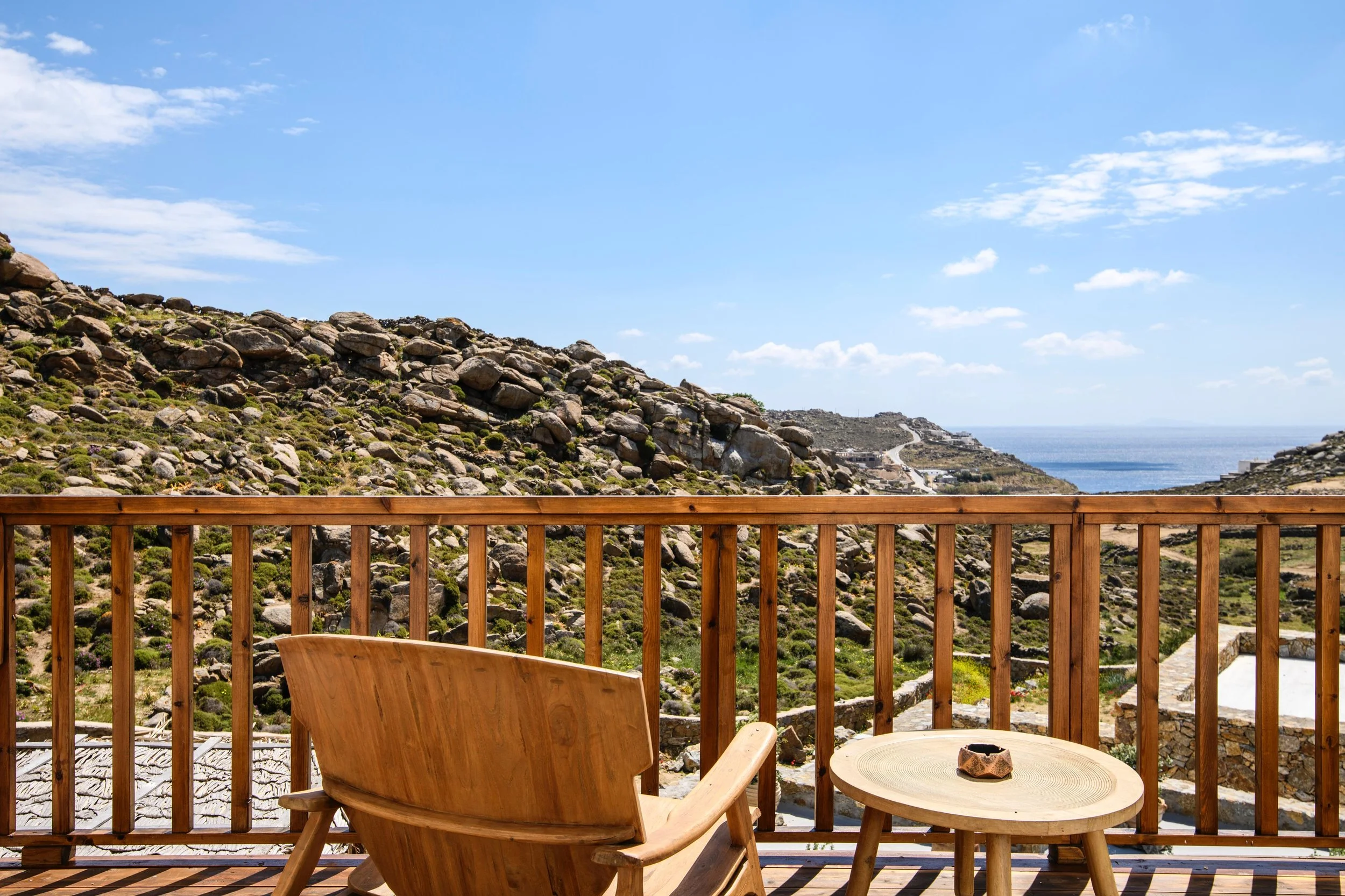 Sea View Suite with Balcony - Balcony with view