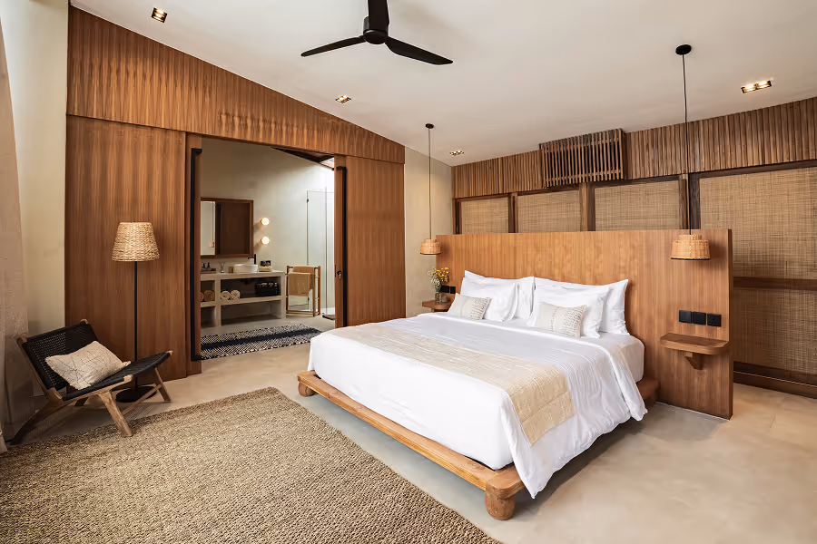 Luxury Villa One Bedroom - Bedroom