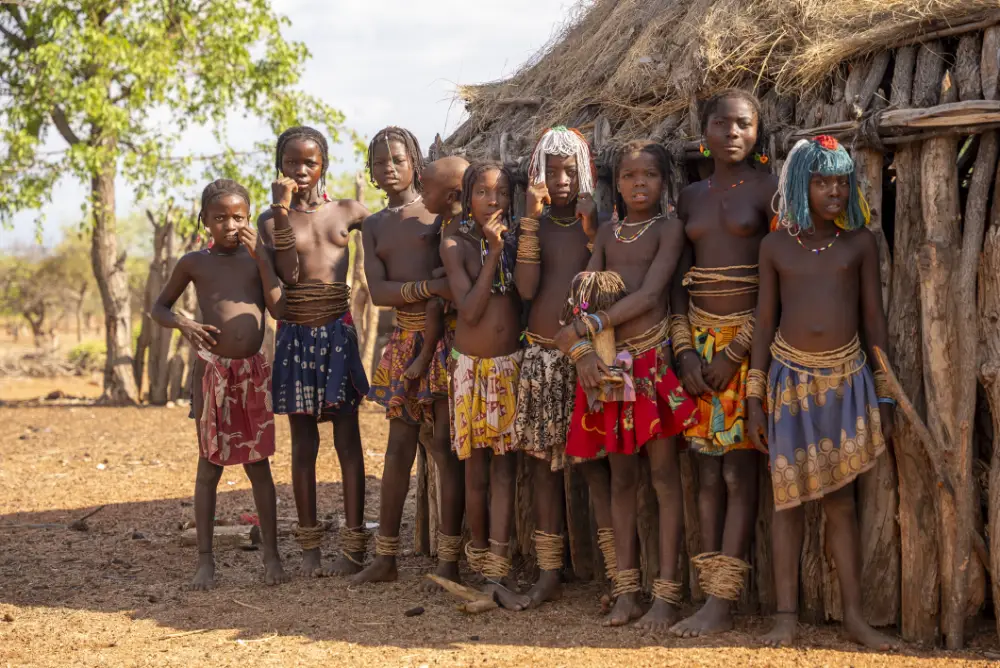 A herding community in southern Angola