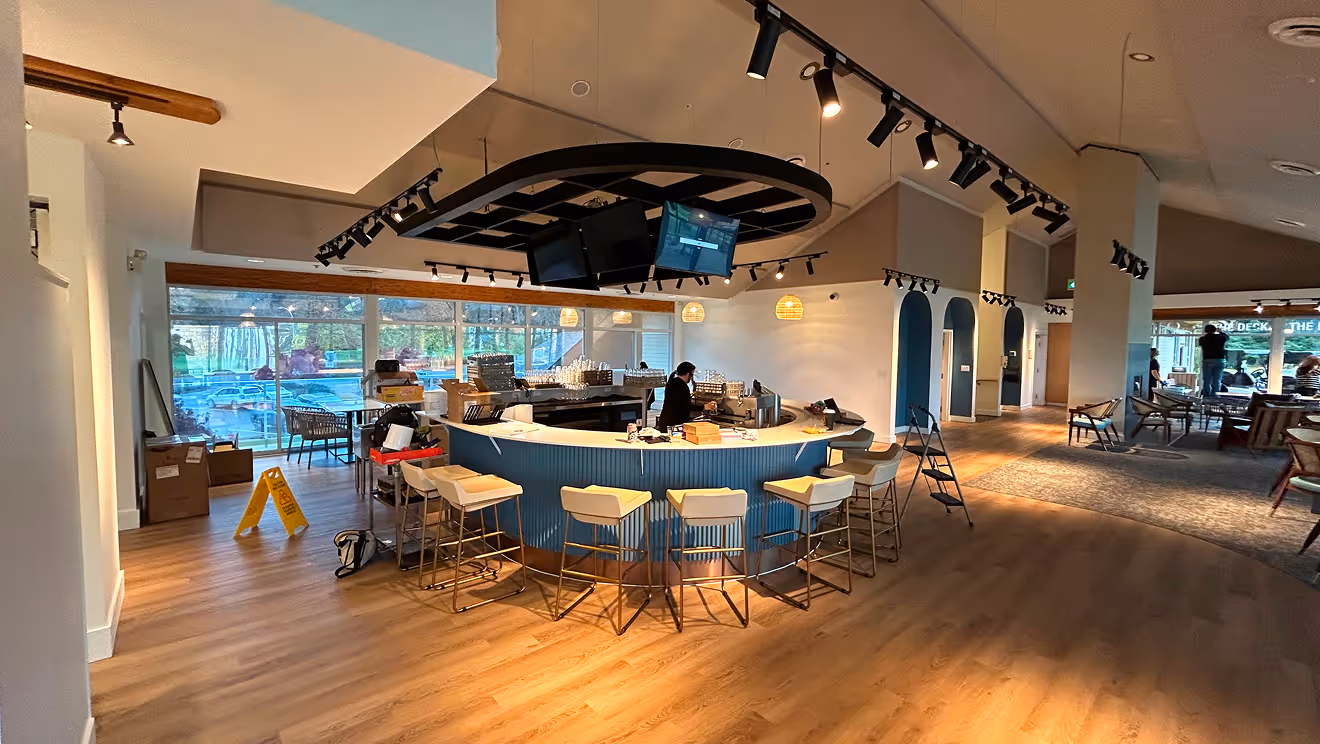 A new build restaurant