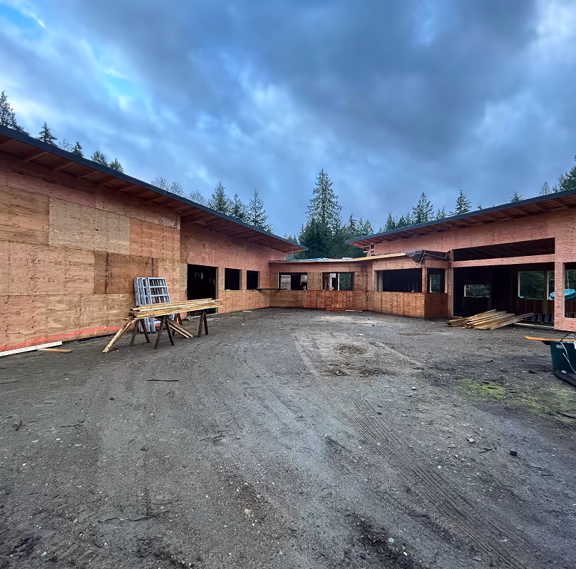 A renovated building