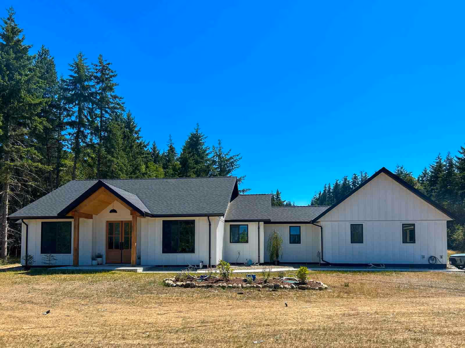 A new build white house